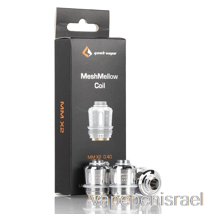 חד פעמי Vape Israel Geek Vape Meshmellow Mm סלילים חלופיים 0.2ohm Mm X1 Meshmellow Coils